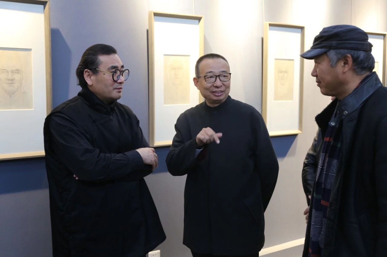 ——刘明波 山东师范大学美术学院院长 展览现场 据悉,展览将展出至1